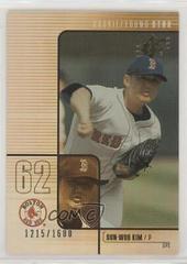 Sun-Woo Kim #186 Baseball Cards 2000 Spx Prices