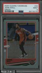 John Wall [Green] #22 Basketball Cards 2020 Panini Clearly Donruss Prices