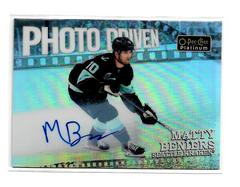 Matty Beniers [Autograph] #PD-14 Hockey Cards 2022 O-Pee-Chee Platinum Photo Driven Prices