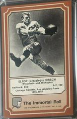 Elroy Hirsch Football Cards 1975 Fleer Hall of Fame Prices