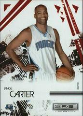 Vince Carter Longevity Ruby #72 Basketball Cards 2009 Panini Rookies & Stars Prices