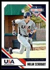 Nolan Schubart #70 Baseball Cards 2020 Panini Stars & Stripes USA Prices