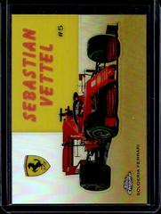 Sebastian Vettel [Gold] #54W-31 Racing Cards 2020 Topps Chrome Formula 1 1954 World on Wheels Prices