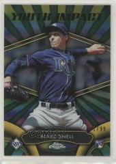 Blake Snell [Green Refractor] Baseball Cards 2016 Topps Chrome Youth Impact Prices