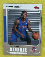 Rodney Stuckey [Glossy] Basketball Cards 2007 Fleer Prices