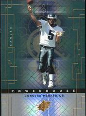 Donovan McNabb Football Cards 2000 Spx Powerhouse Prices
