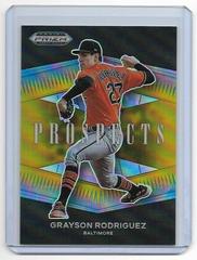 Grayson Rodriguez [Gold Prizm] #P-GR Baseball Cards 2021 Panini Prizm Draft Picks Prospects Prices