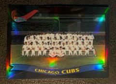 Chicago Cubs [Black Refractor] #646 Baseball Cards 2002 Topps Chrome Prices