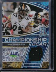 James Harrison [Blue] Football Cards 2022 Panini Spectra Championship Gear Prices