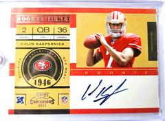 Colin Kaepernick [Playoff Ticket] #227 Football Cards 2011 Playoff Contenders Prices
