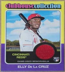 Elly De La Cruz #CCR-ED Baseball Cards 2024 Topps Heritage Clubhouse Collection Relic Prices