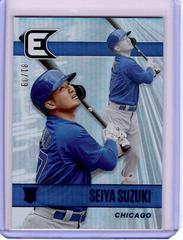 Seiya Suzuki [Blue] #4 Baseball Cards 2022 Panini Chronicles Essentials Prices