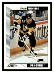 Grant Jennings Hockey Cards 1992 Score Prices