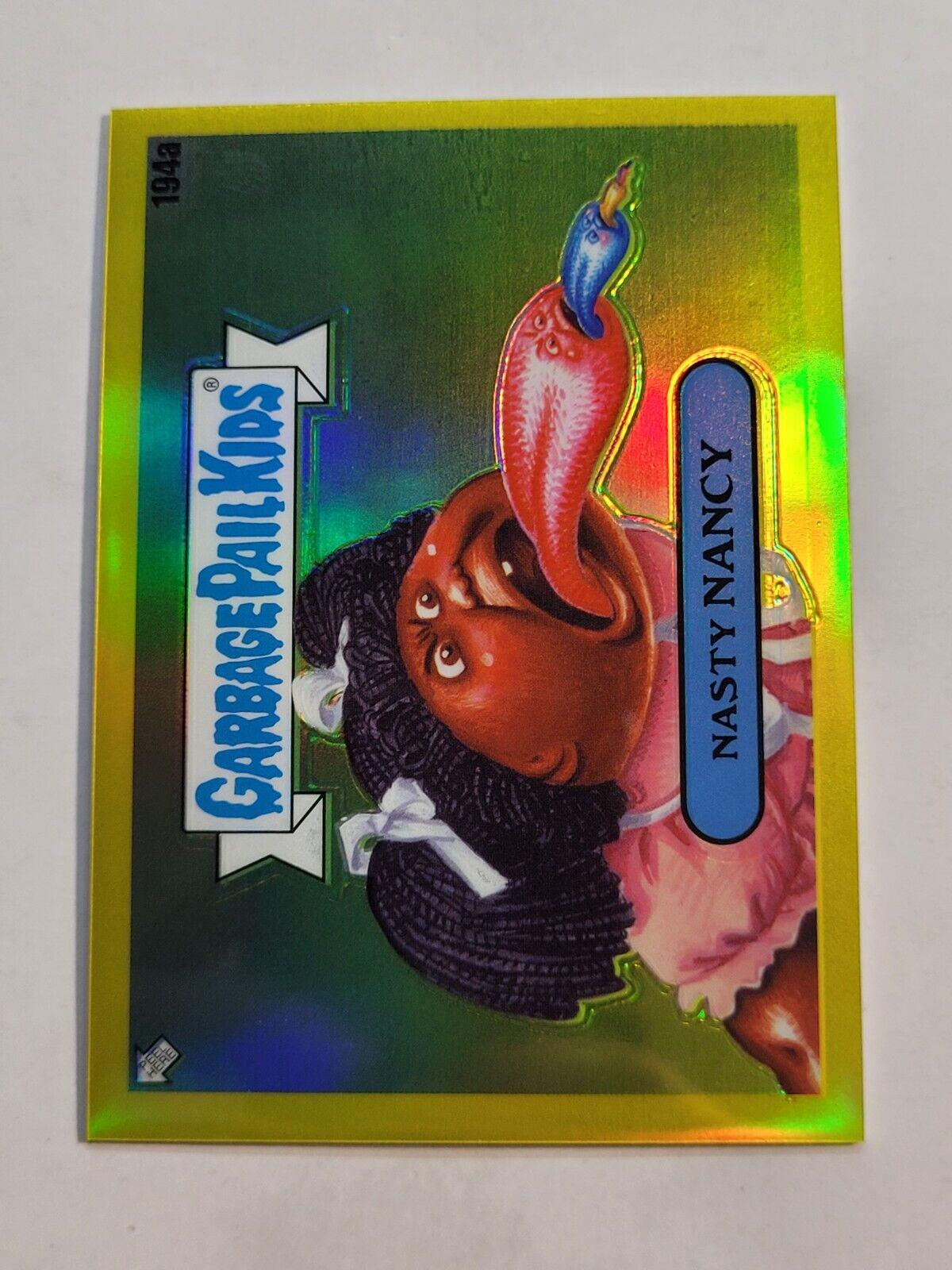 Nasty NANCY [Yellow Refractor] #194a Prices | 2022 Garbage Pail Kids ...