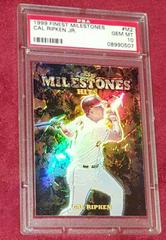 Cal Ripken Jr. #M2 Baseball Cards 1999 Finest Milestones Prices