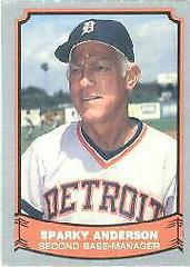 Sparky Anderson #46 Baseball Cards 1988 Pacific Legends Prices