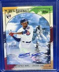 Christopher Morel [Autograph Paint Splatter] #44 Baseball Cards 2023 Topps X Bob Ross The Joy Of Prices