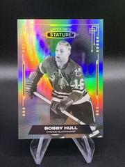 Bobby Hull [Black] #1 Hockey Cards 2021 Upper Deck Stature Prices