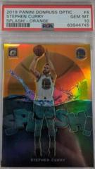 Stephen Curry [Orange] #4 Basketball Cards 2019 Panini Donruss Optic Splash Prices