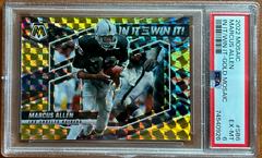 Marcus Allen [Gold] Football Cards 2022 Panini Mosaic In It to Win It Prices