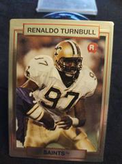 Renaldo Turnbull #64 Football Cards 1990 Action Packed Rookie Update Prices