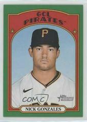 Nick Gonzales #35 Baseball Cards 2021 Topps Heritage Minor League Prices