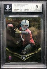 Derek Carr [Gold Refractor] #8 Football Cards 2014 Bowman Sterling Prices