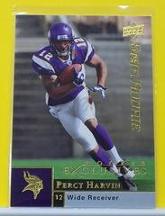 Percy Harvin #95 Football Cards 2009 Upper Deck Rookie Exclusives Prices