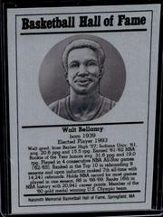Walt Bellamy Basketball Cards 1986 Hall of Fame Metallic Prices
