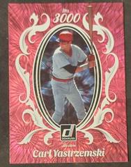 Carl Yastrzemski [Pink Fireworks] #M3K-15 Baseball Cards 2023 Panini Donruss Mr. 3000 Prices