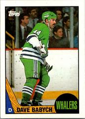 Dave Babych #5 Hockey Cards 1987 Topps Prices