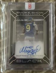 Matthew Stafford [Silver] #SM-MST Football Cards 2022 Panini Black Smoke Show Signatures Prices