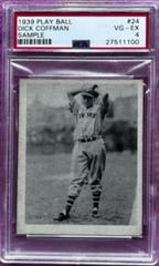 Dick Coffman [Sample] #24 Baseball Cards 1939 Play Ball Prices