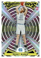 Brady Manek Basketball Cards 2022 Panini Chronicles Draft Picks Gamma Rays Prices
