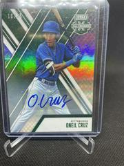 Oneil Cruz [Autograph Emerald] Baseball Cards 2017 Panini Elite Extra Edition Prices