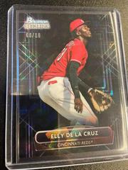 Elly De LA Cruz [Black Atomic] #BSP-69 Baseball Cards 2022 Bowman Sterling Prices