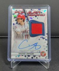 Shohei Ohtani #DPAR-SO Baseball Cards 2023 Topps Pristine Popular Demand Autograph Relic Prices