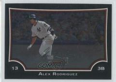 Alex Rodriguez #3 Baseball Cards 2009 Bowman Chrome Prices