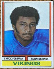 Chuck Foreman Football Cards 1974 Topps Parker Brothers Prices