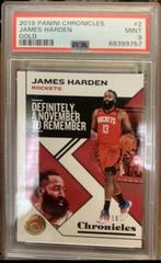 James Harden [Gold] Basketball Cards 2019 Panini Chronicles Prices