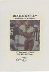 Dexter Manley Football Cards 1989 Franchise Game Prices