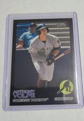 Anthony Volpe [Black] #45 Baseball Cards 2022 Topps Heritage Minor League Prices
