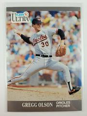 Gregg Olson #21 Baseball Cards 1991 Ultra Prices
