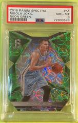 Nikola Jokic [Neon Green] Basketball Cards 2016 Panini Spectra Prices