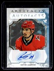 Seth Jarvis #AF-SJ Hockey Cards 2023 Upper Deck Artifacts Autograph Facts Prices