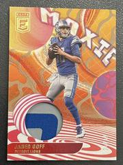 Jared Goff [Prime] #9 Football Cards 2023 Panini Donruss Elite Moxie Patch Prices