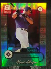 Travis Hafner Baseball Cards 2001 Donruss Elite Prices