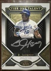 Bo Jackson [Silver Ink] Baseball Cards 2023 Topps Tier One Talent Autographs Prices