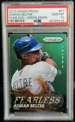Adrian Beltre [Green Prizm] #F7 Baseball Cards 2013 Panini Prizm Fearless Prices