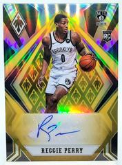 Reggie Perry [Gold] Basketball Cards 2020 Panini Chronicles Phoenix Rookie Autographs Prices